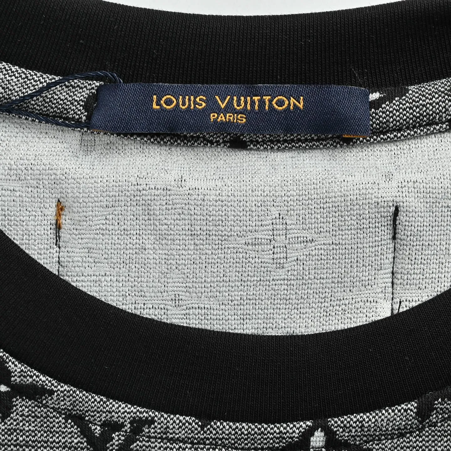 Louis Vuitton/Louis Vuitton 26ss all-over presbyopia jacquard short sleeves